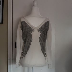 Fallen Angel Wing Long Sleeve Shirt